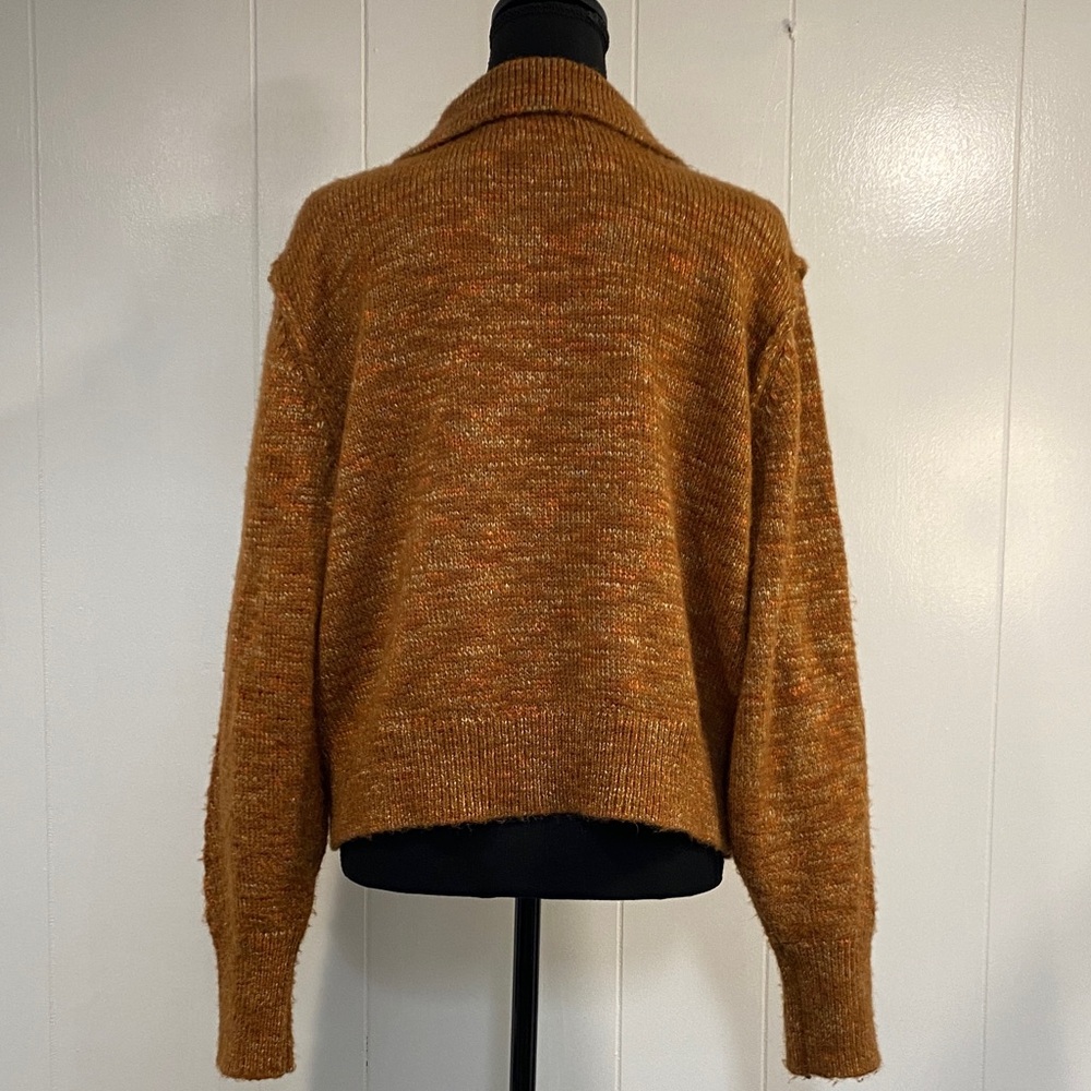 Universal Thread Cardigan | Rust Button-Up Knit C… - image 8